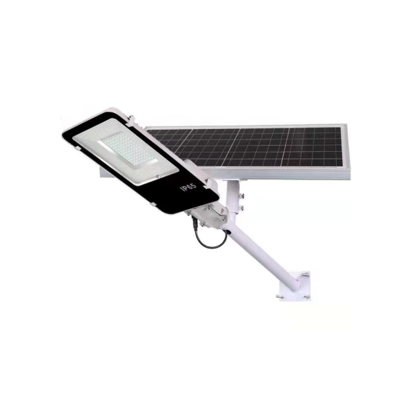 Solar pole lamp